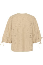 Ale0 Joella blouse travertine green