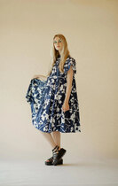Ale0 Kiera Dress blue