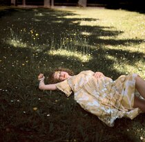 Ale0 Kiera Dress light yellow 