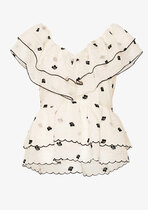 Ale0 Louisa Top white