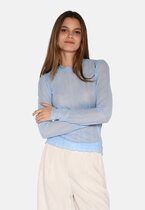 Ale0 Markhild Mesh shirt bluebell