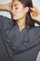 Ale0 Micaela checked shirt cotton 100%