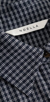 Ale0 Micaela checked shirt cotton 100%