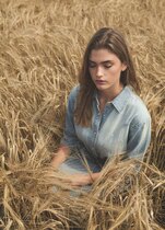 Ale0 Naya denim dress - farkkumekko