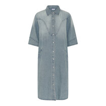 Ale0 Naya denim dress - farkkumekko
