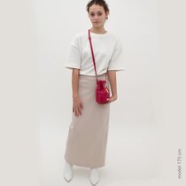 Ale0 Noa Bucket Bag Berry Gold