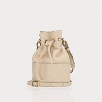 Ale0 Noa bucket Bag Beige gold