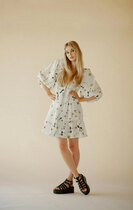 Ale0 Noelani Dress white