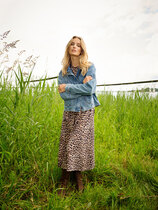 Ale0 Ophia Skirt leopard