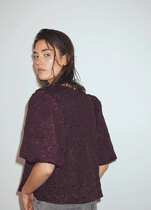 Ale0 shelly Blouse wine