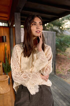 Ale0 vahida Blouse cream