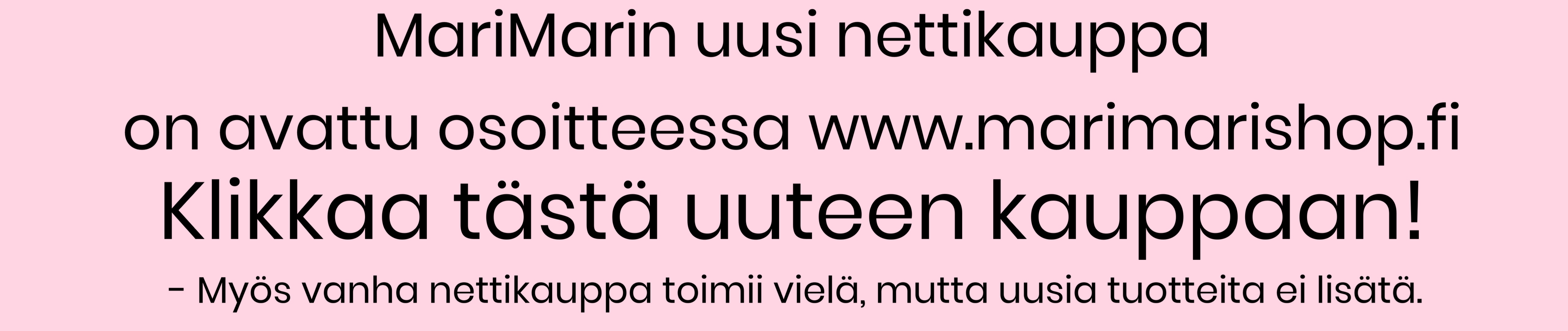 Uusi nettikauppa
